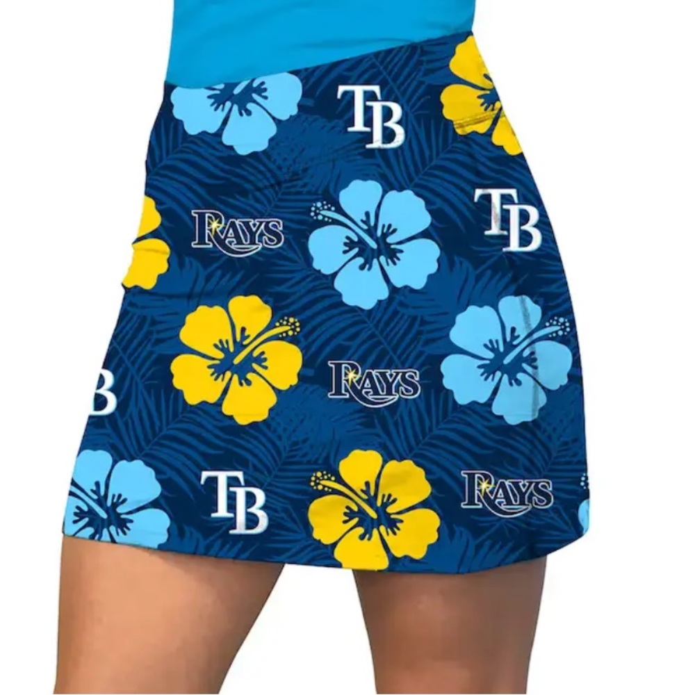 Loudmouth MLB Tampa Bay Rays Skort, Skirt With Shorts